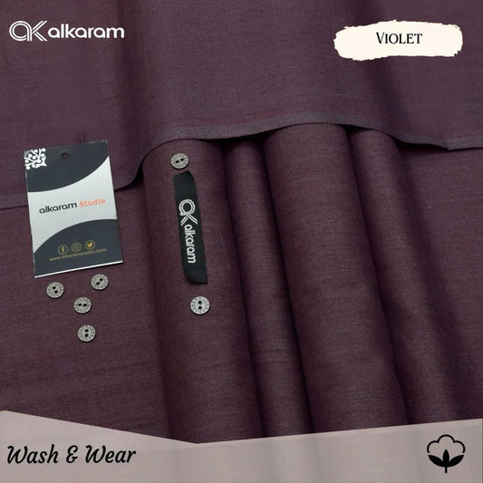 Alkaram Luxury Soft Fabric Wash & Wear - 3