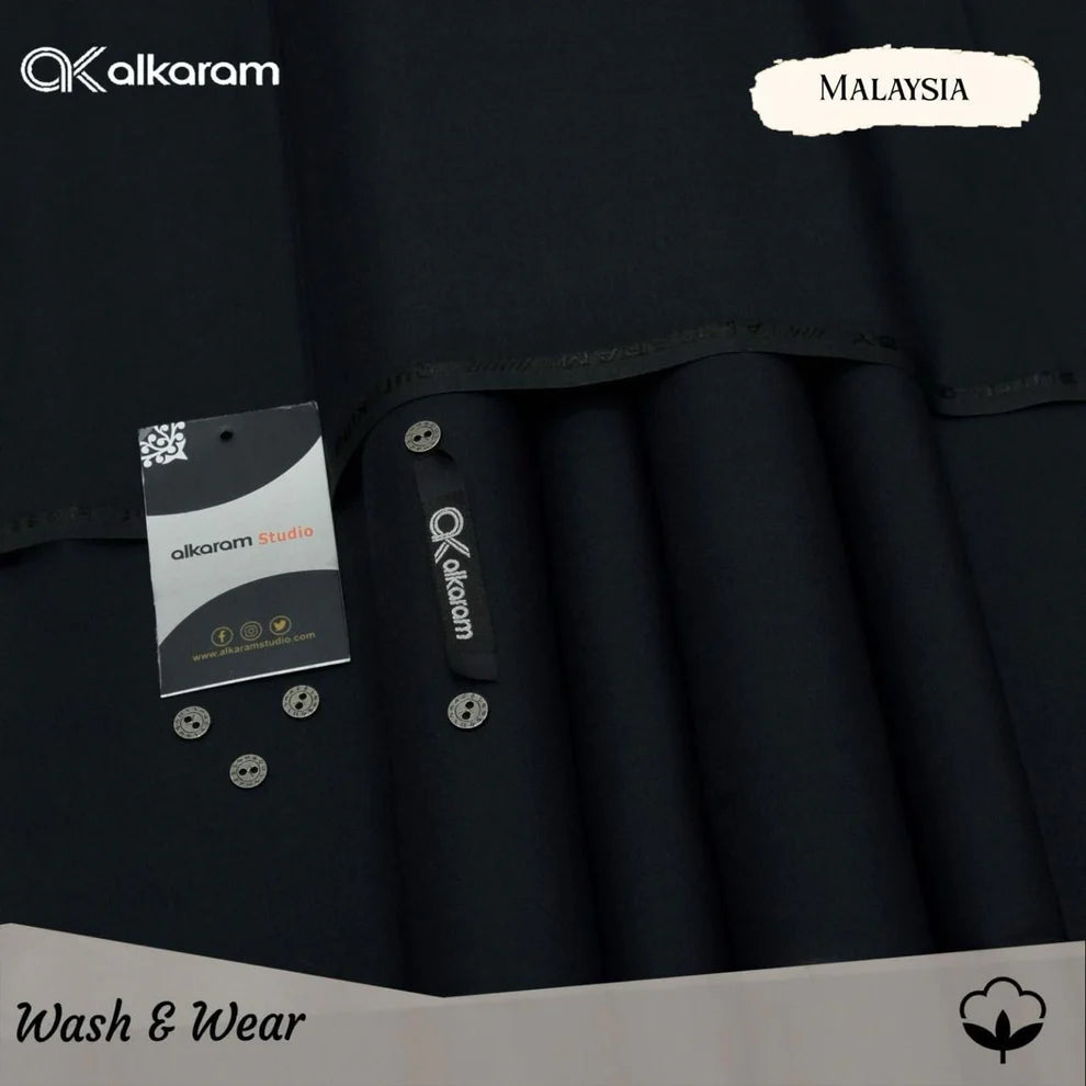 Alkaram Luxury Soft Fabric Wash & Wear - 1